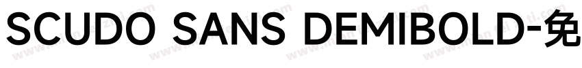 SCUDO SANS DEMIBOLD字体转换
